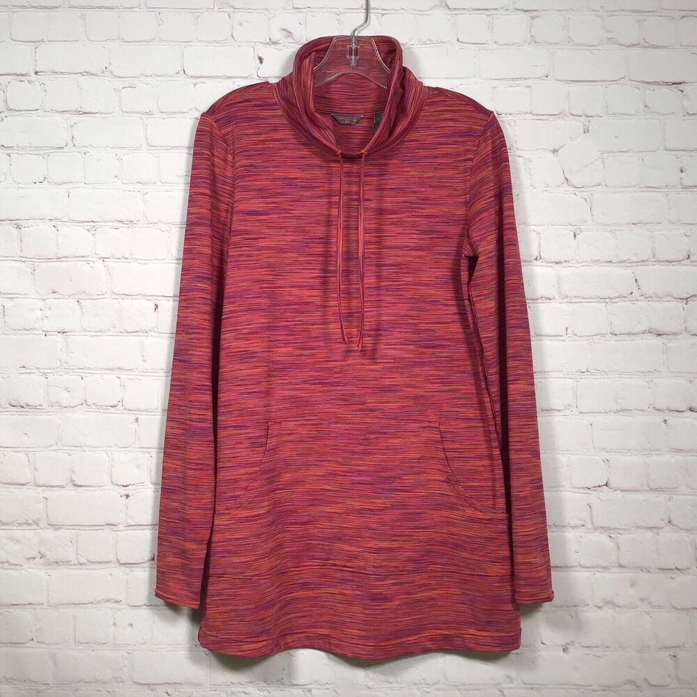 Merrell Select Wick Funnel Neck Pullover Mini Dress Tunic Womans size Medium